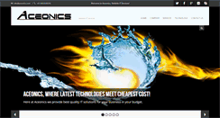 Desktop Screenshot of aceonics.com
